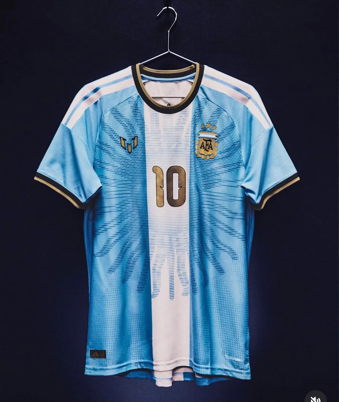 PLAYER ARGENTINA MESSI FAREWEEL KIT WITH MESSI 10 PRINT