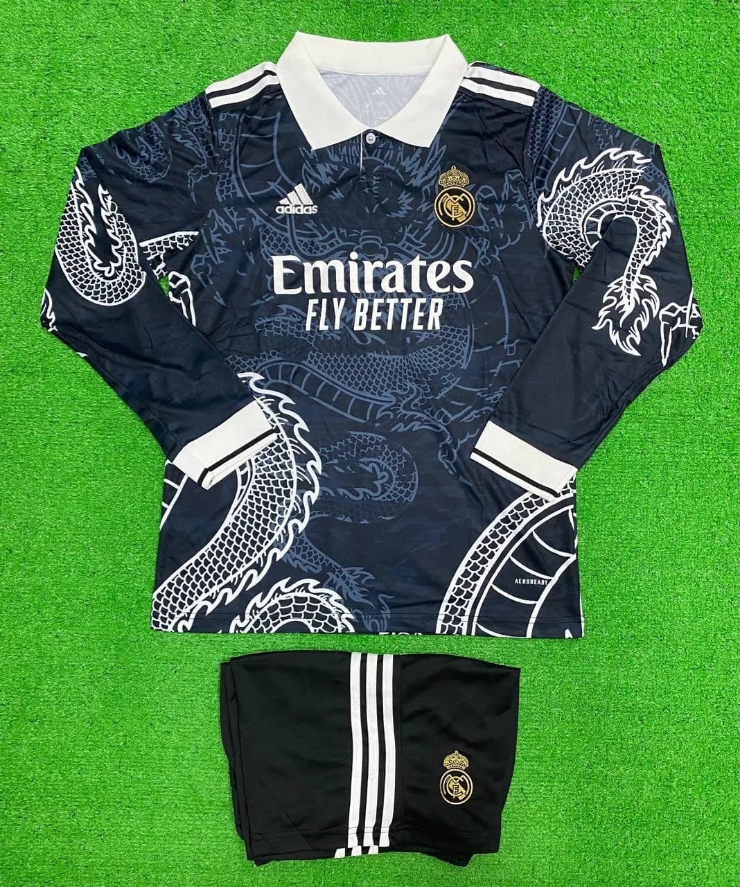 FS SET REAL MADRID DRAGON BLACK